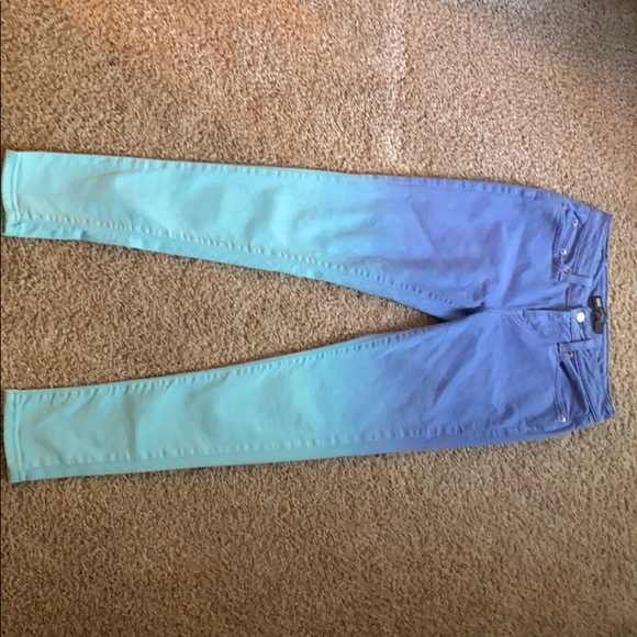 Levi Blue Ombré Jeggings - Picture 2 of 6